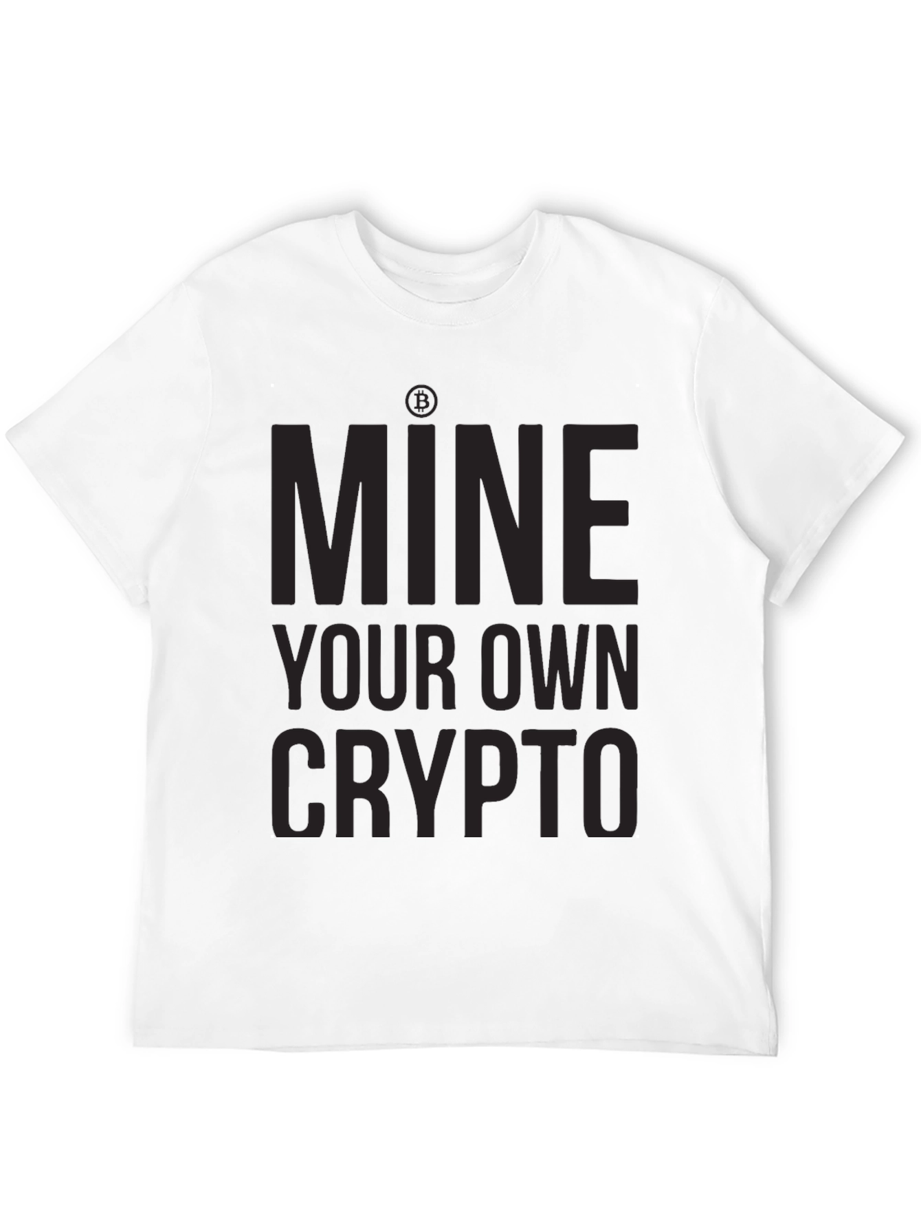Mine Your Own Crypto T-Shirt - Black