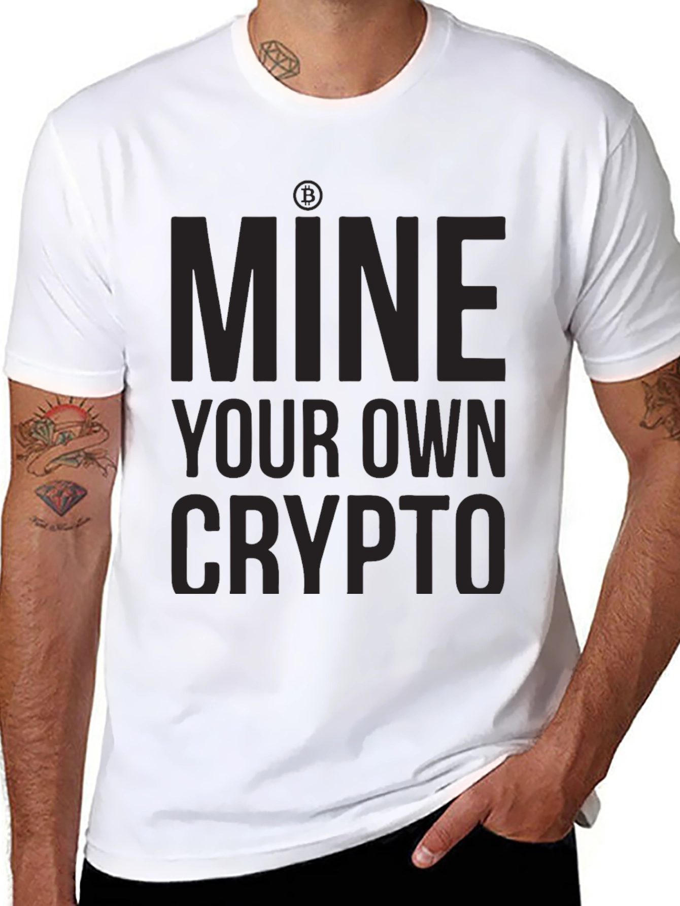 Mine Your Own Crypto T-Shirt - Black