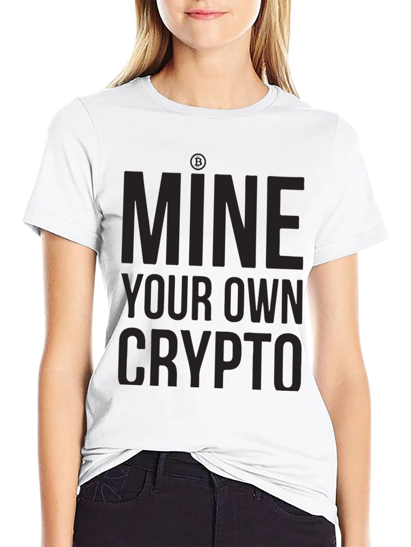 Mine Your Own Crypto T-Shirt - Black
