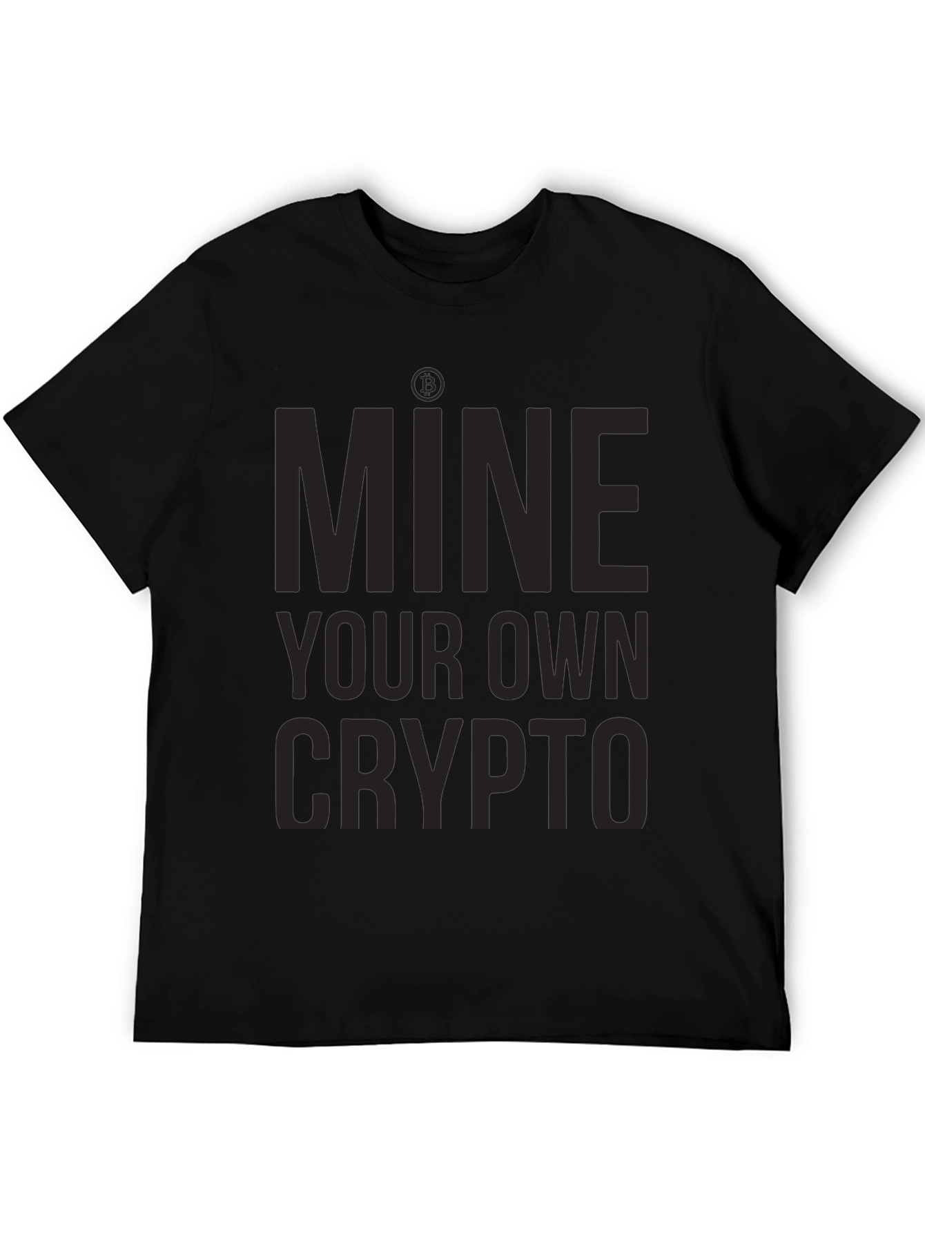Mine Your Own Crypto T-Shirt - Black