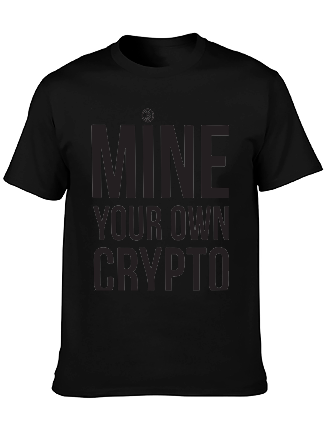 Mine Your Own Crypto T-Shirt - Black