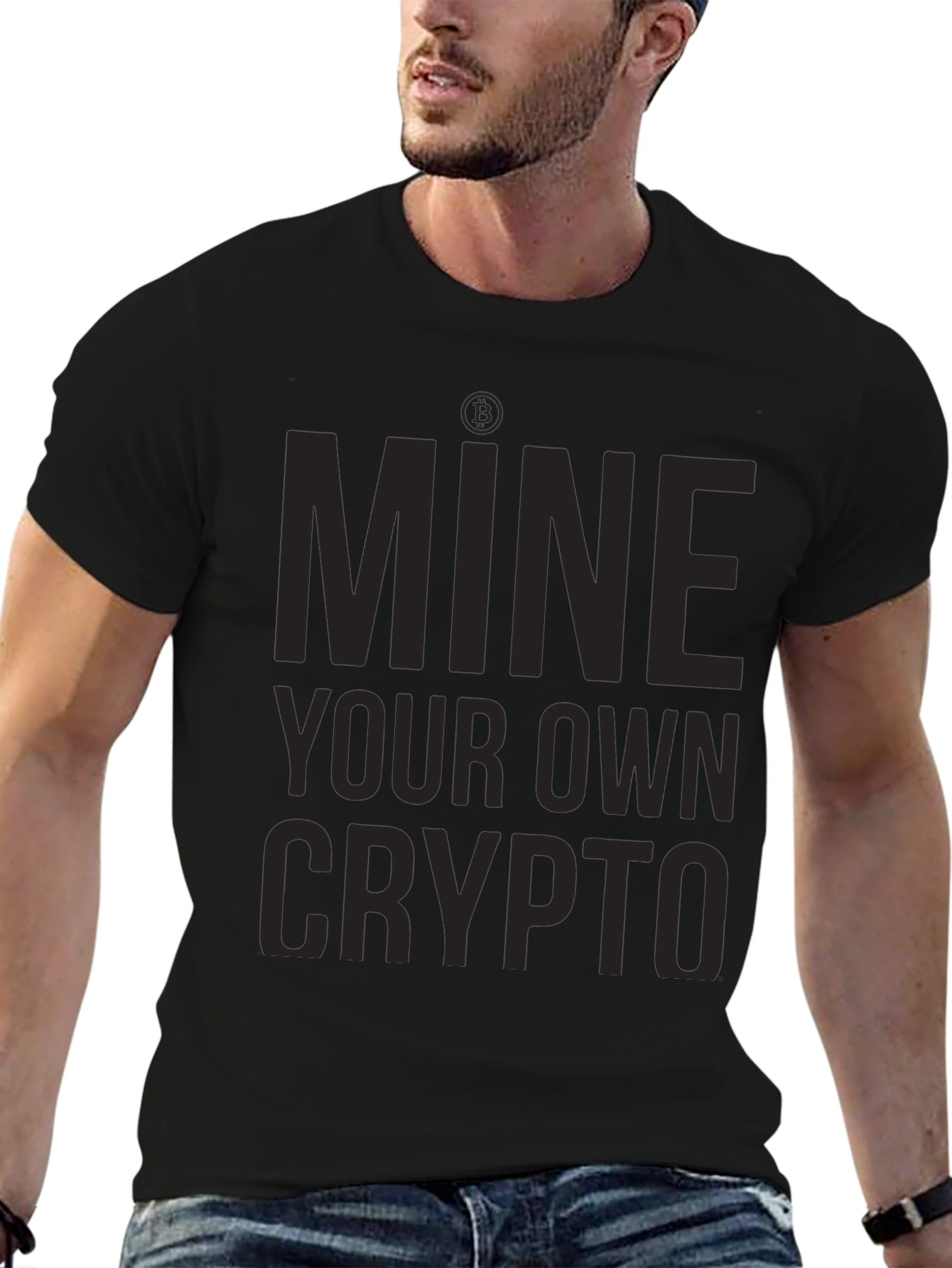 Mine Your Own Crypto T-Shirt - Black