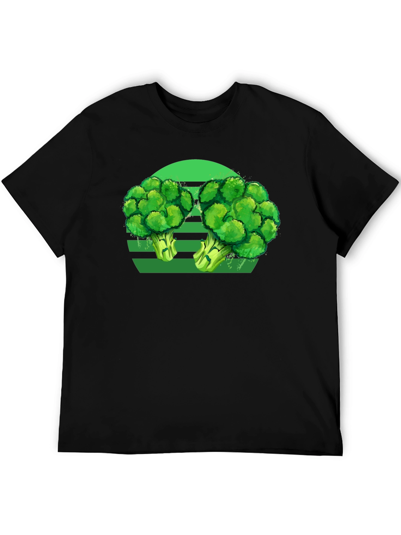 Broccoli Retro T-Shirt - Funny Vegan Tee