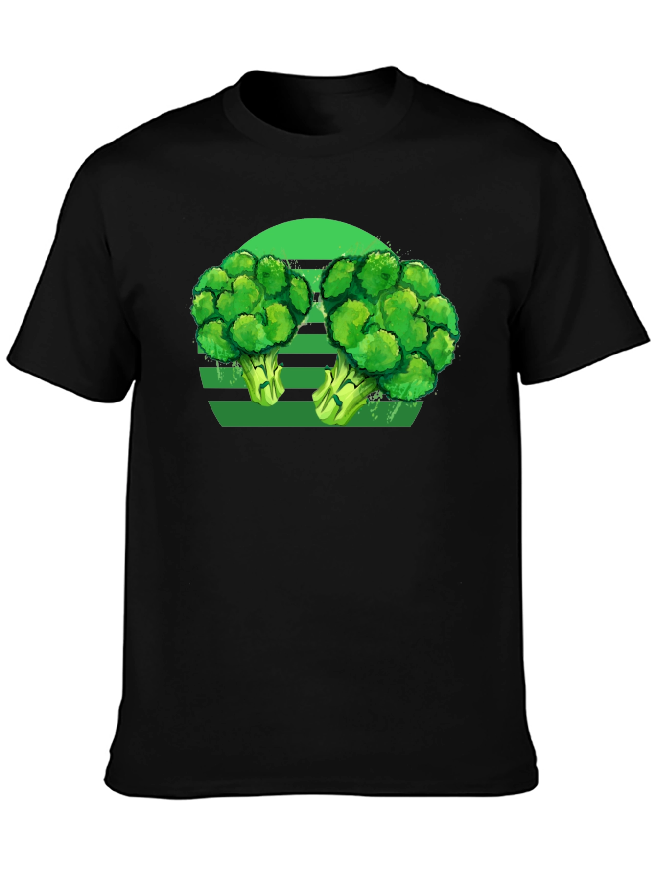 Broccoli Retro T-Shirt - Funny Vegan Tee