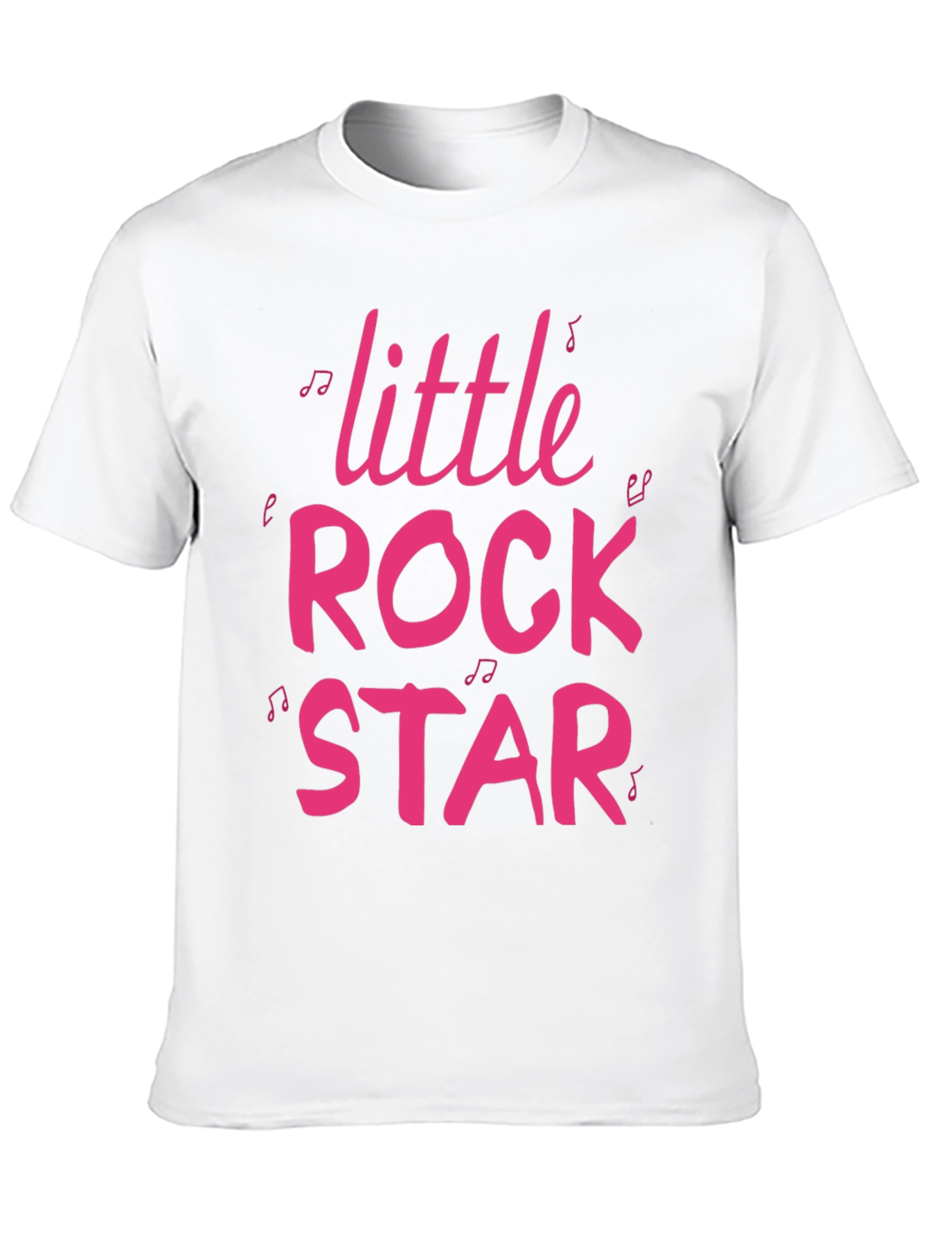 Little Rock Star Graphic Tee - Black