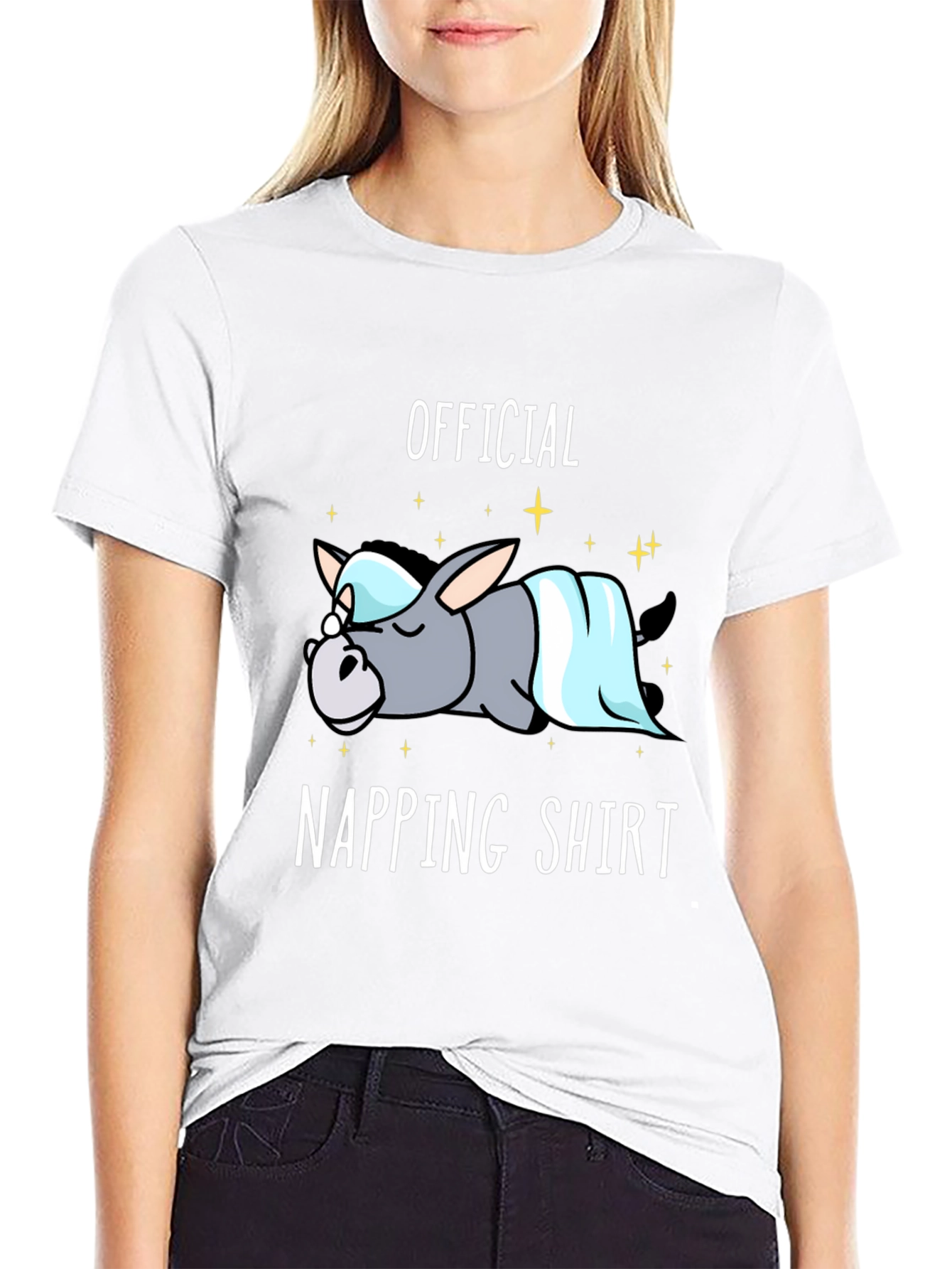Official Napping Shirt - Cute Donkey Tee