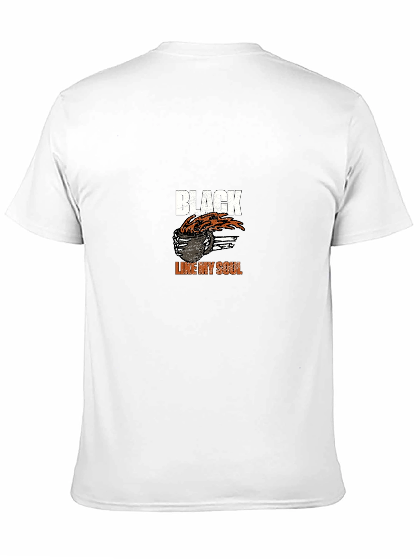 Black Like My Soul T-Shirt - Coffee Lover Tee