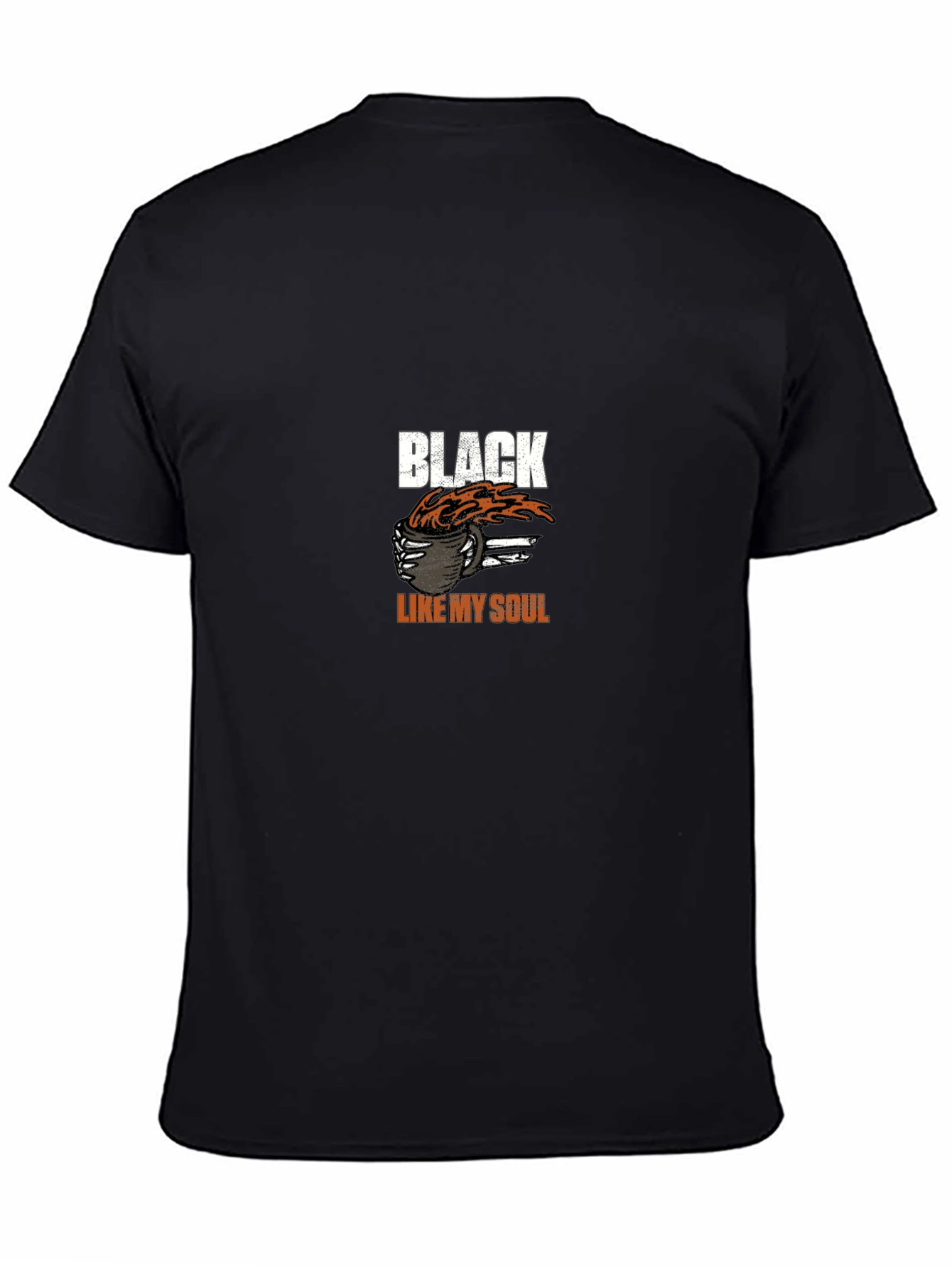 Black Like My Soul T-Shirt - Coffee Lover Tee
