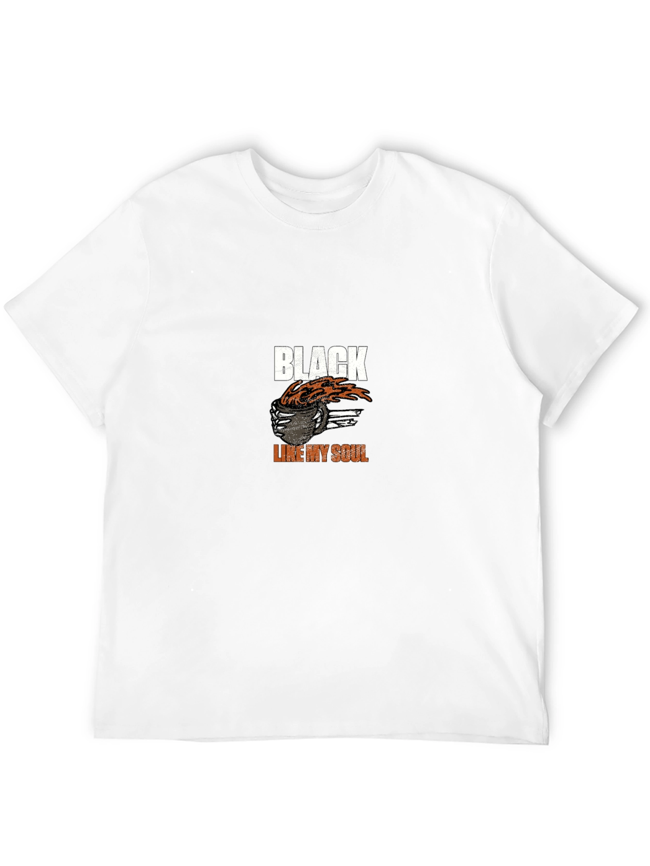 Black Like My Soul T-Shirt - Coffee Lover Tee