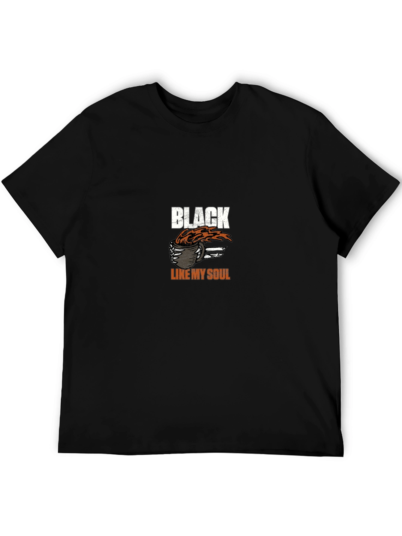 Black Like My Soul T-Shirt - Coffee Lover Tee