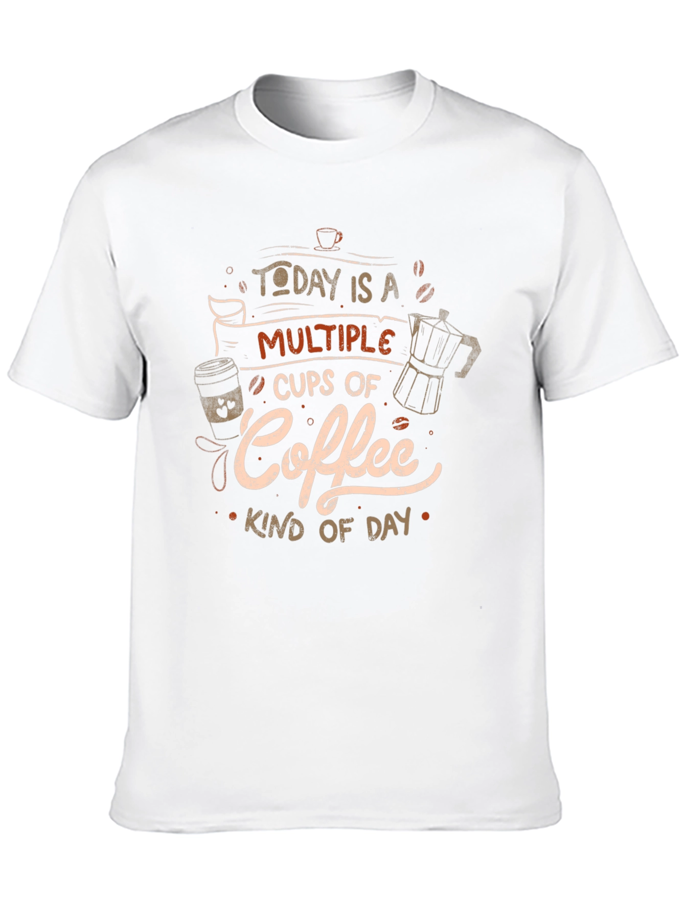 Coffee Kind of Day Graphic Tee - Black