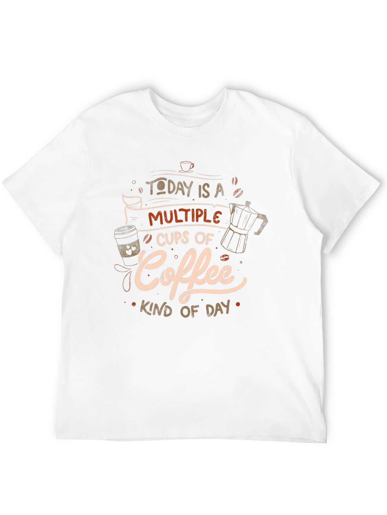 Coffee Kind of Day Graphic Tee - Black
