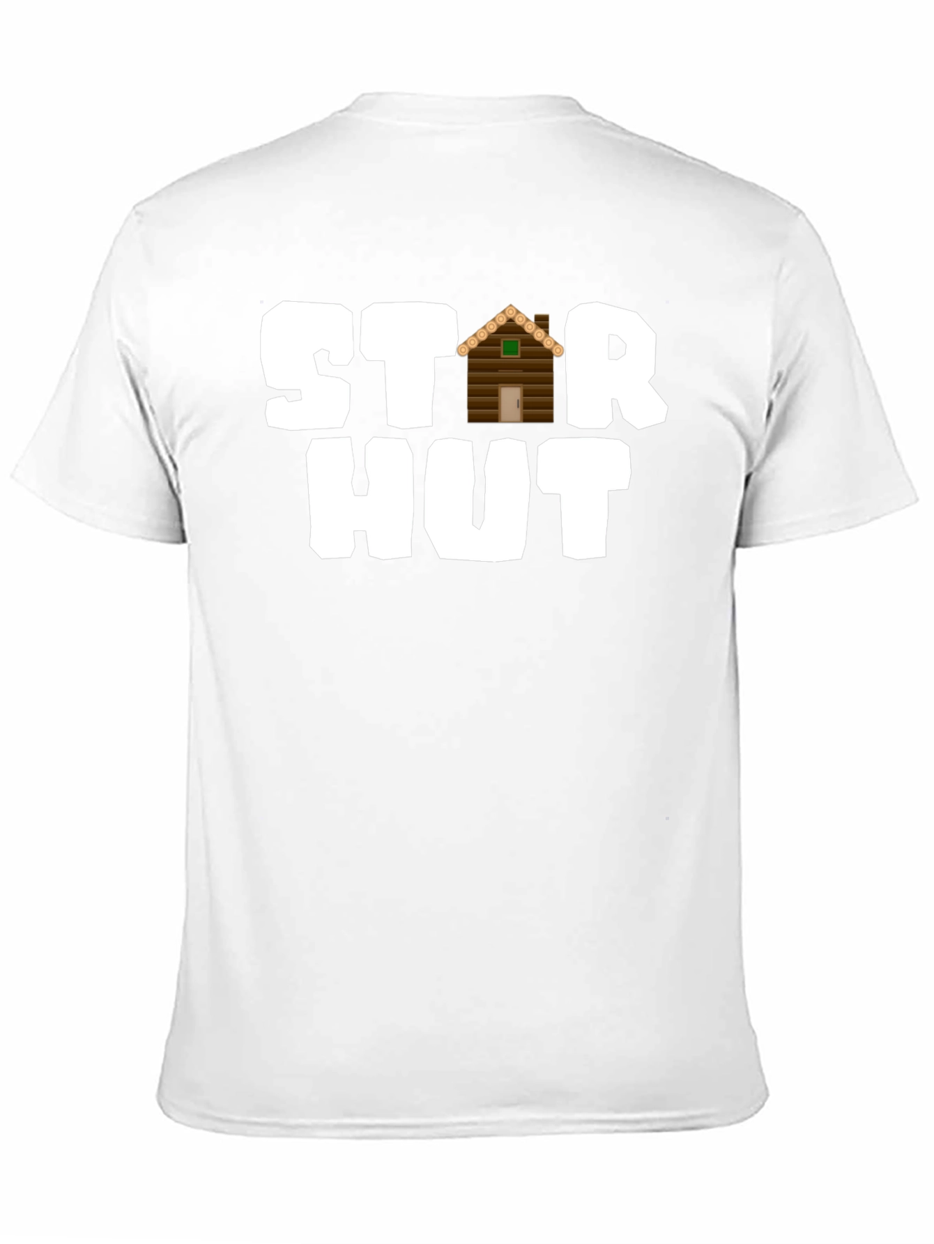 Star Hut Black Graphic T-Shirt