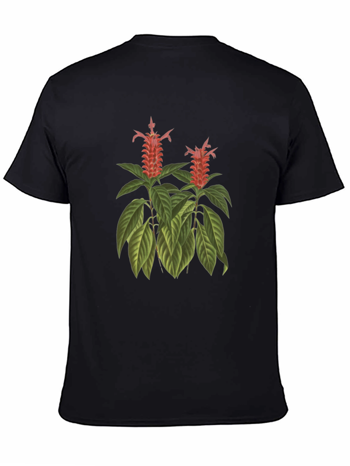 Botanical Print T-Shirt - Exotic Flowers