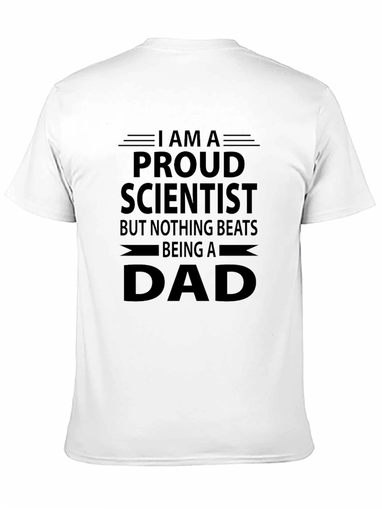 Proud Scientist Dad T-Shirt