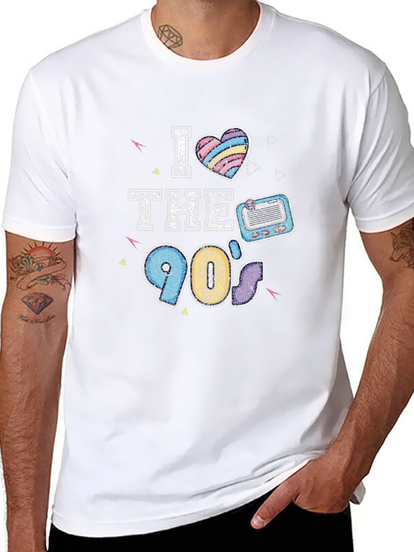 I Love The 90s T-Shirt - Retro Nostalgia Tee