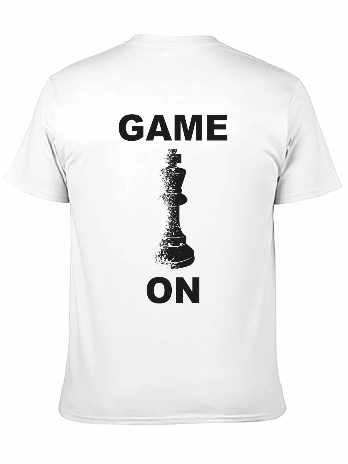 Game On King Chess Piece Graphic T-Shirt