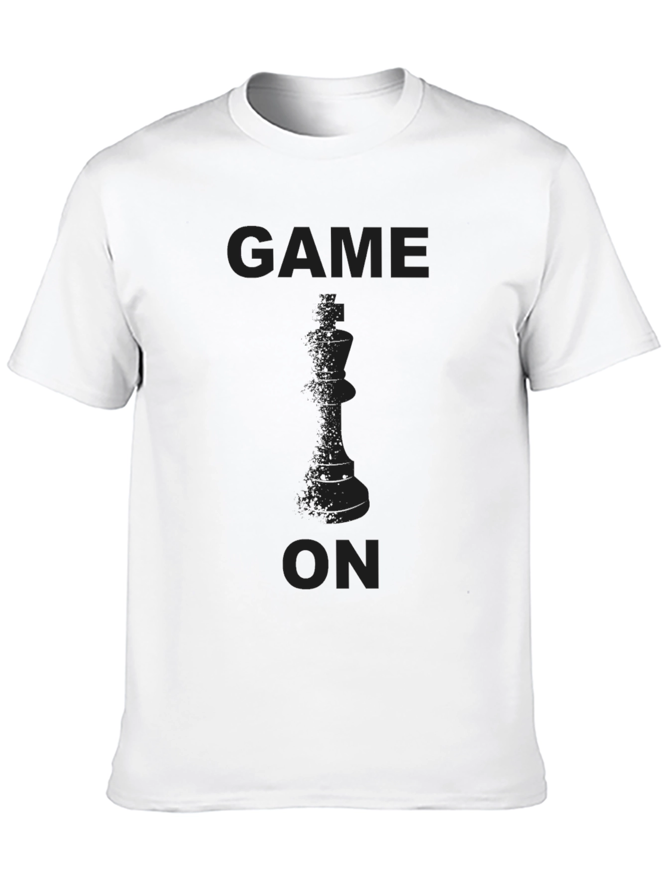 Game On King Chess Piece Graphic T-Shirt