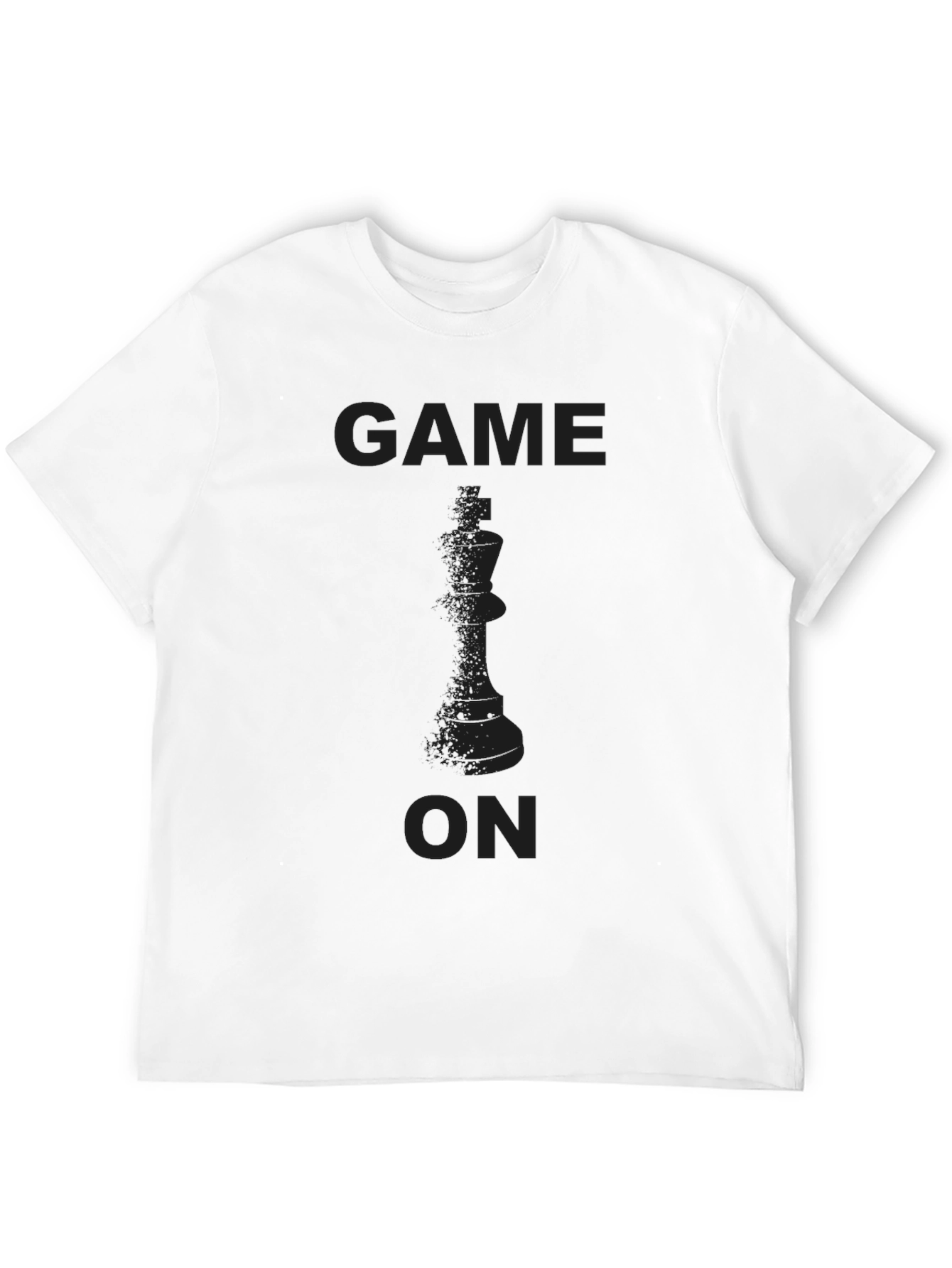 Game On King Chess Piece Graphic T-Shirt