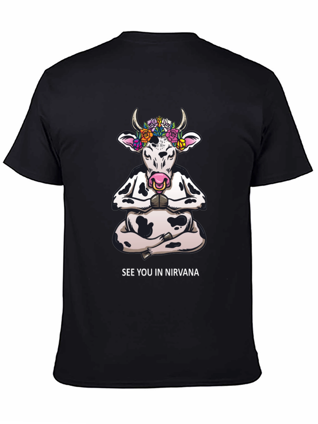 Yoga Cow T-Shirt - See You In Nirvana