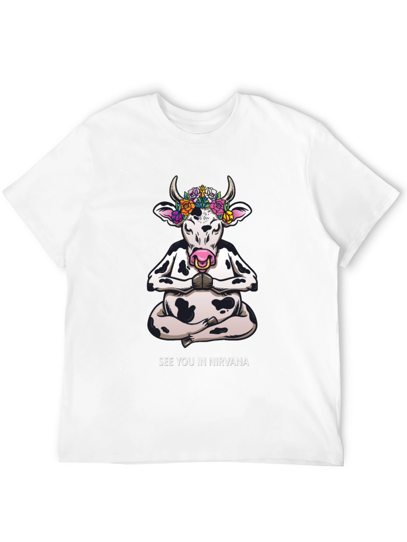 Yoga Cow T-Shirt - See You In Nirvana