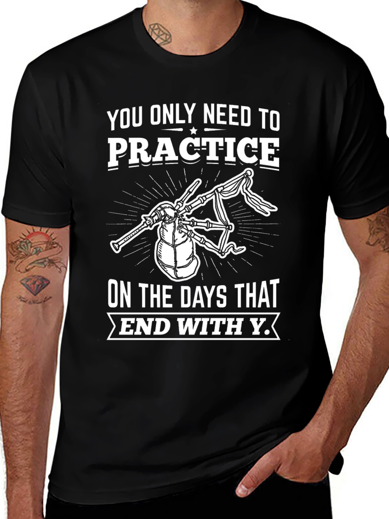 Bagpipe Practice T-Shirt