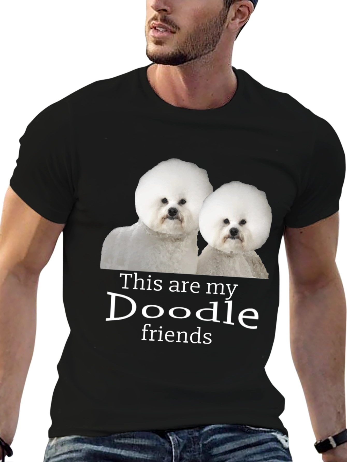Doodle Friends T-Shirt | Pet Lover Tee