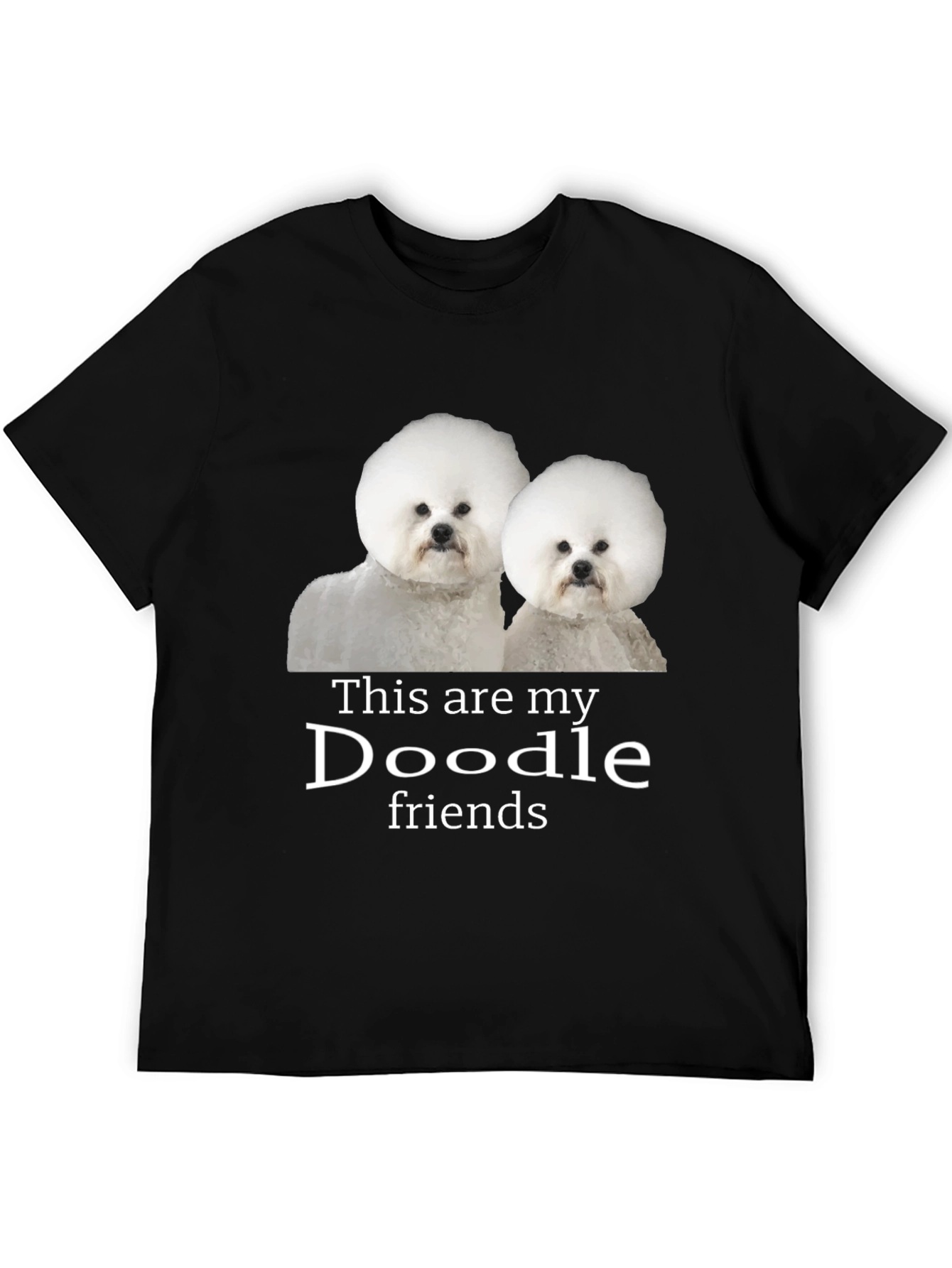 Doodle Friends T-Shirt | Pet Lover Tee