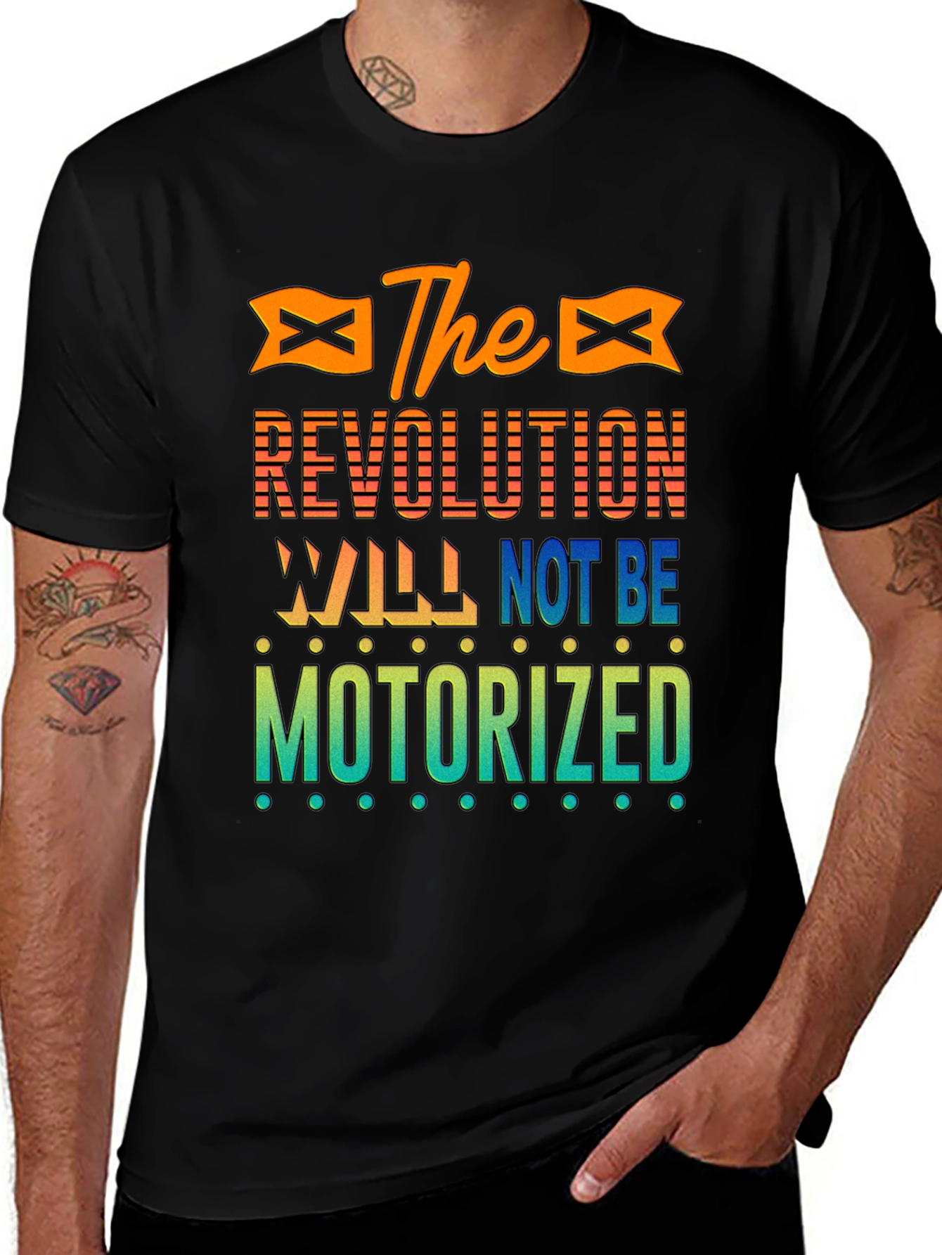 The Revolution Will Not Be Motorized T-Shirt