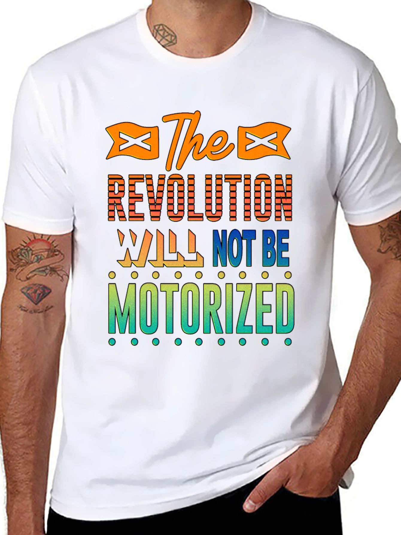 The Revolution Will Not Be Motorized T-Shirt