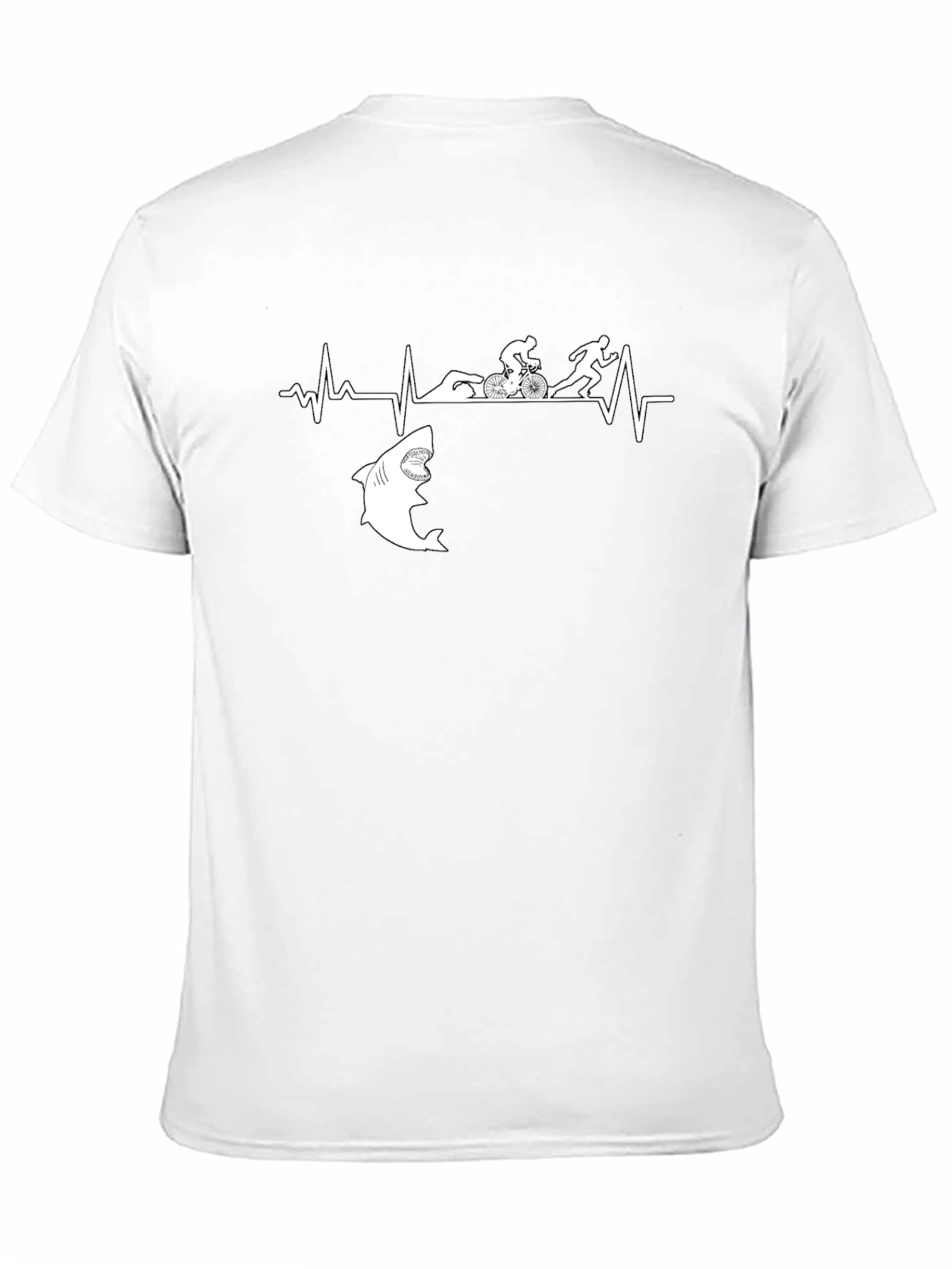 Triathlon Shark Attack T-Shirt
