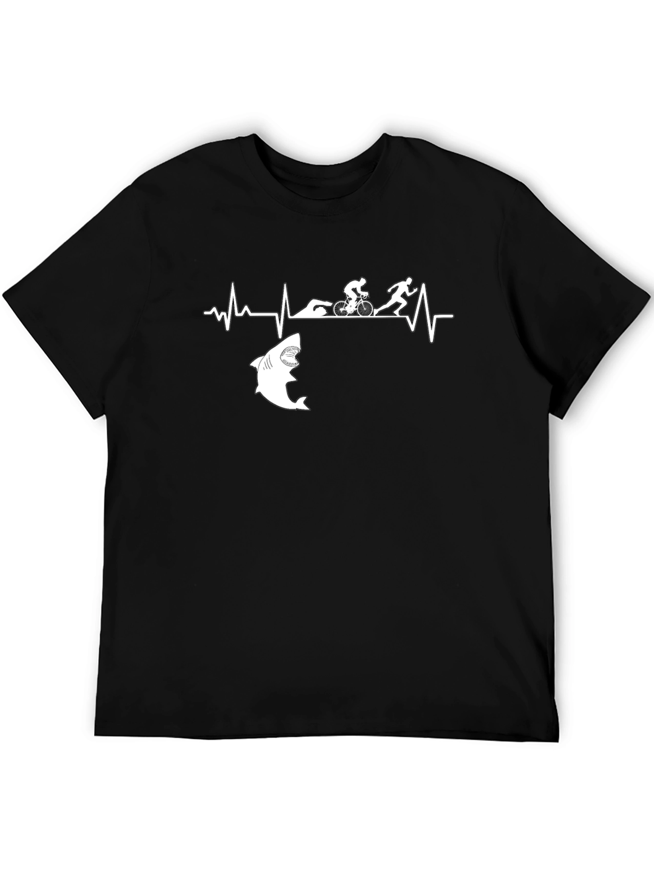 Triathlon Shark Attack T-Shirt