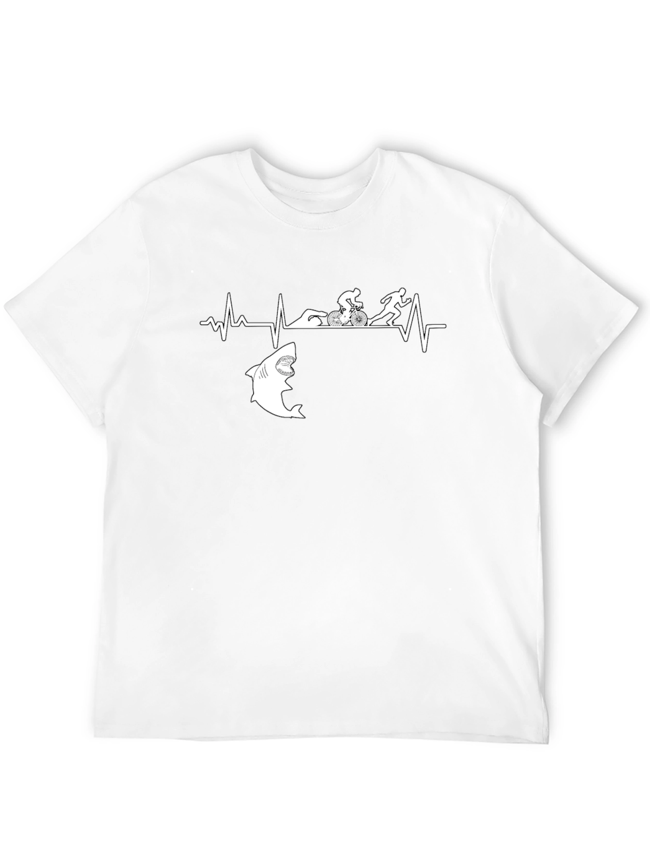 Triathlon Shark Attack T-Shirt