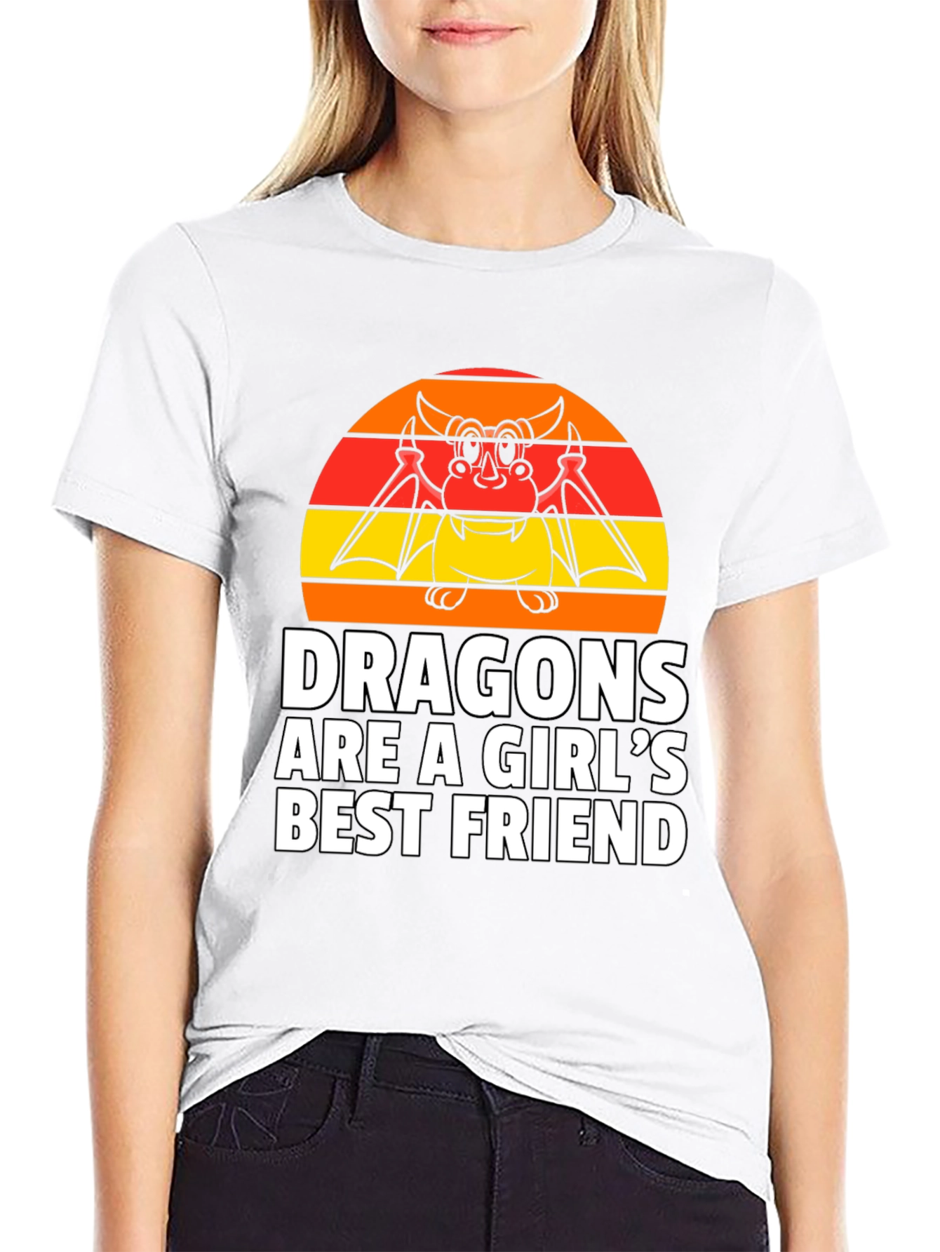 Dragon Lovers T-Shirt - Girls Best Friend Tee
