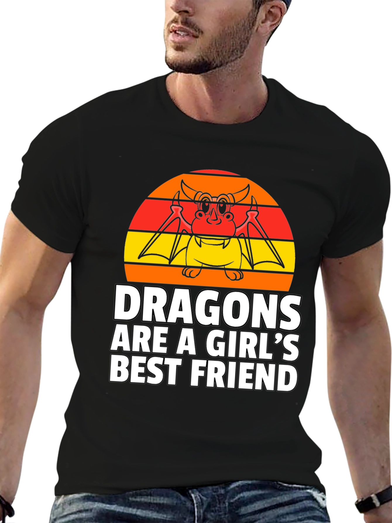 Dragon Lovers T-Shirt - Girls Best Friend Tee