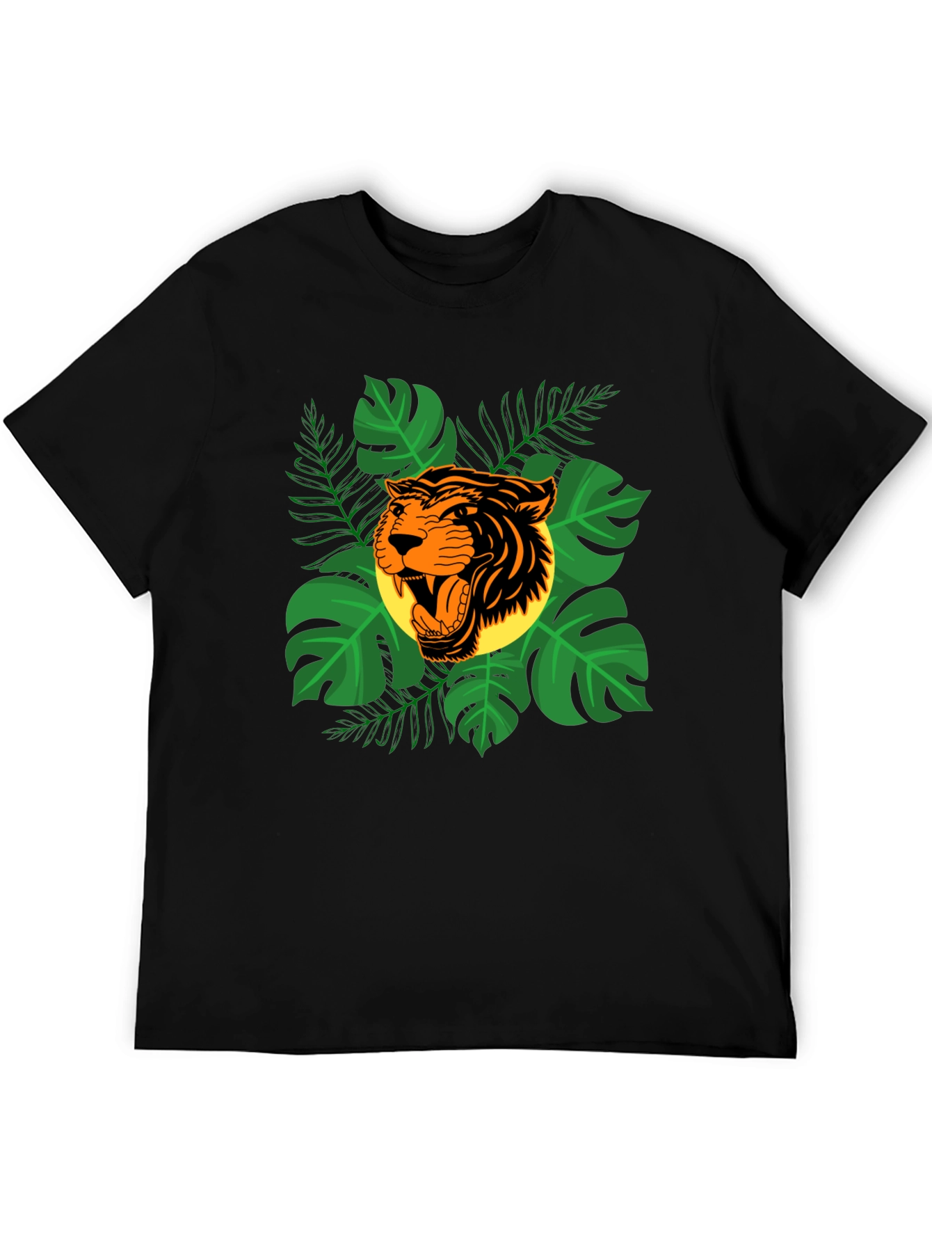 Tiger Jungle Graphic T-Shirt - Roar into Style!