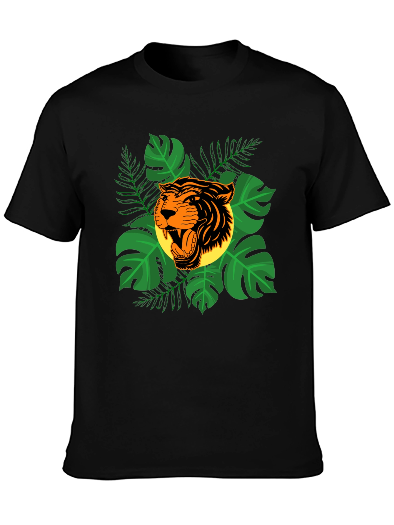 Tiger Jungle Graphic T-Shirt - Roar into Style!