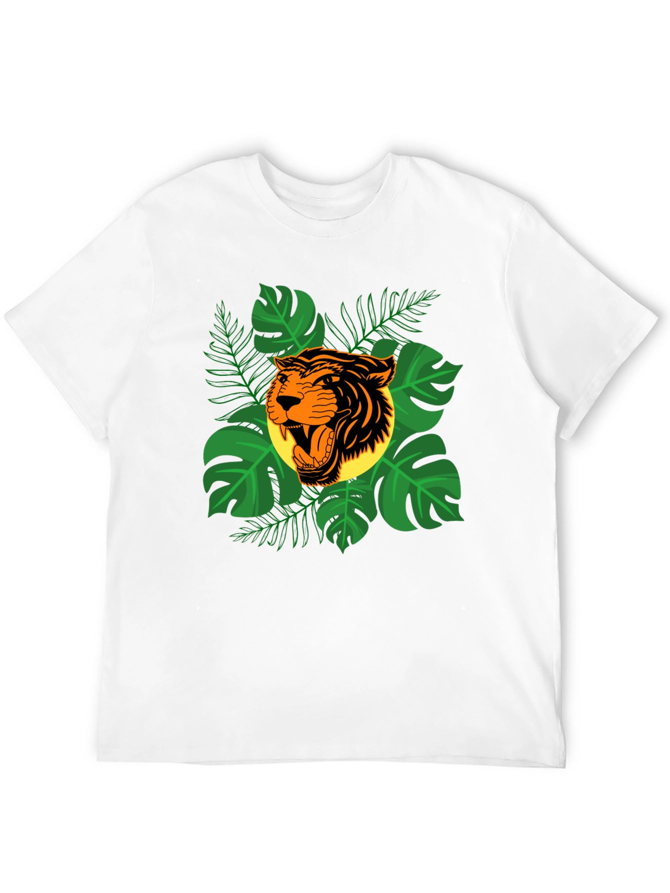 Tiger Jungle Graphic T-Shirt - Roar into Style!