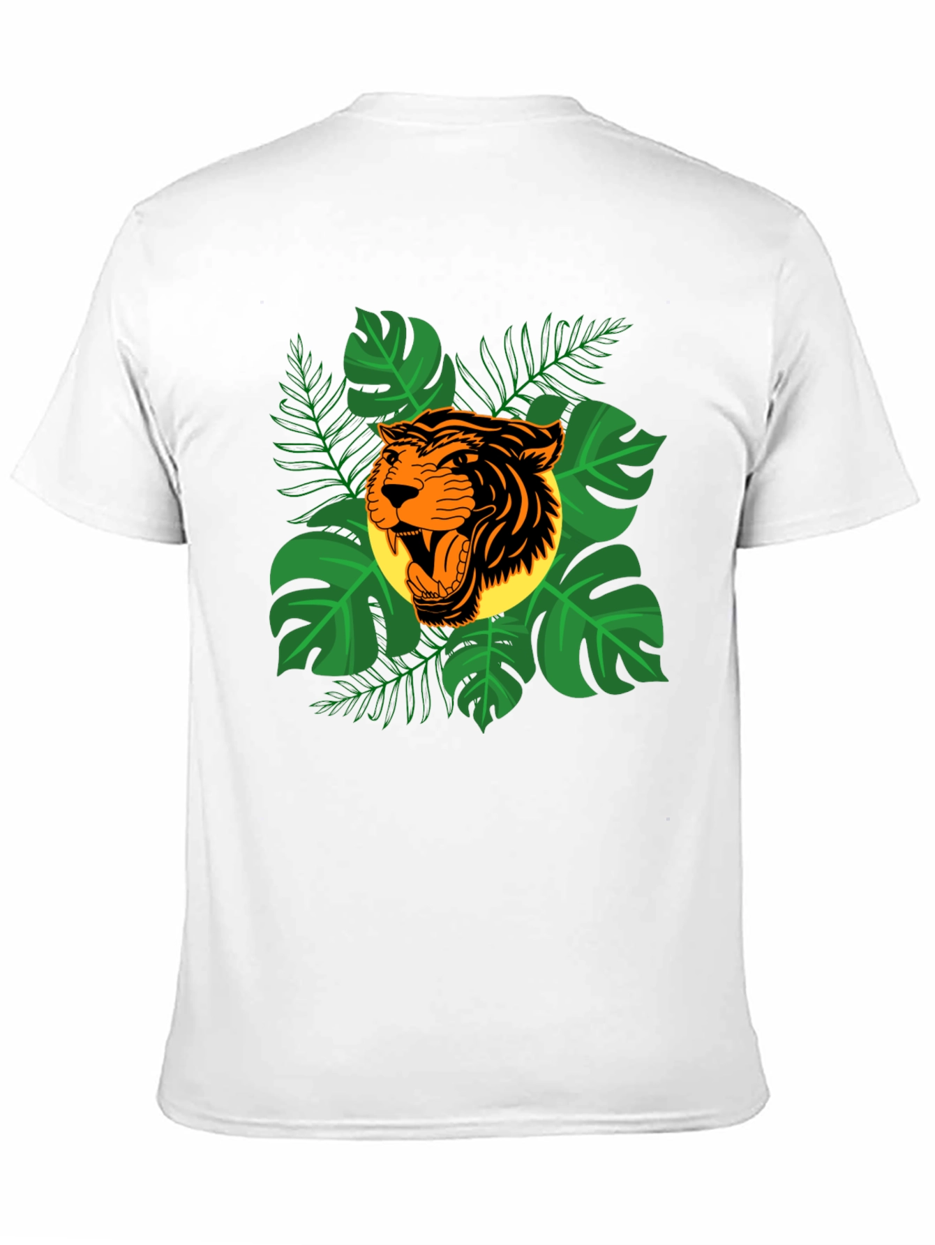 Tiger Jungle Graphic T-Shirt - Roar into Style!