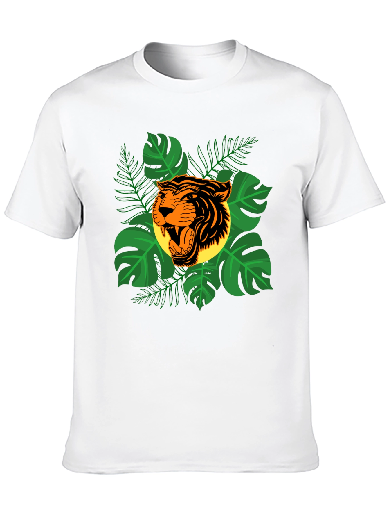 Tiger Jungle Graphic T-Shirt - Roar into Style!