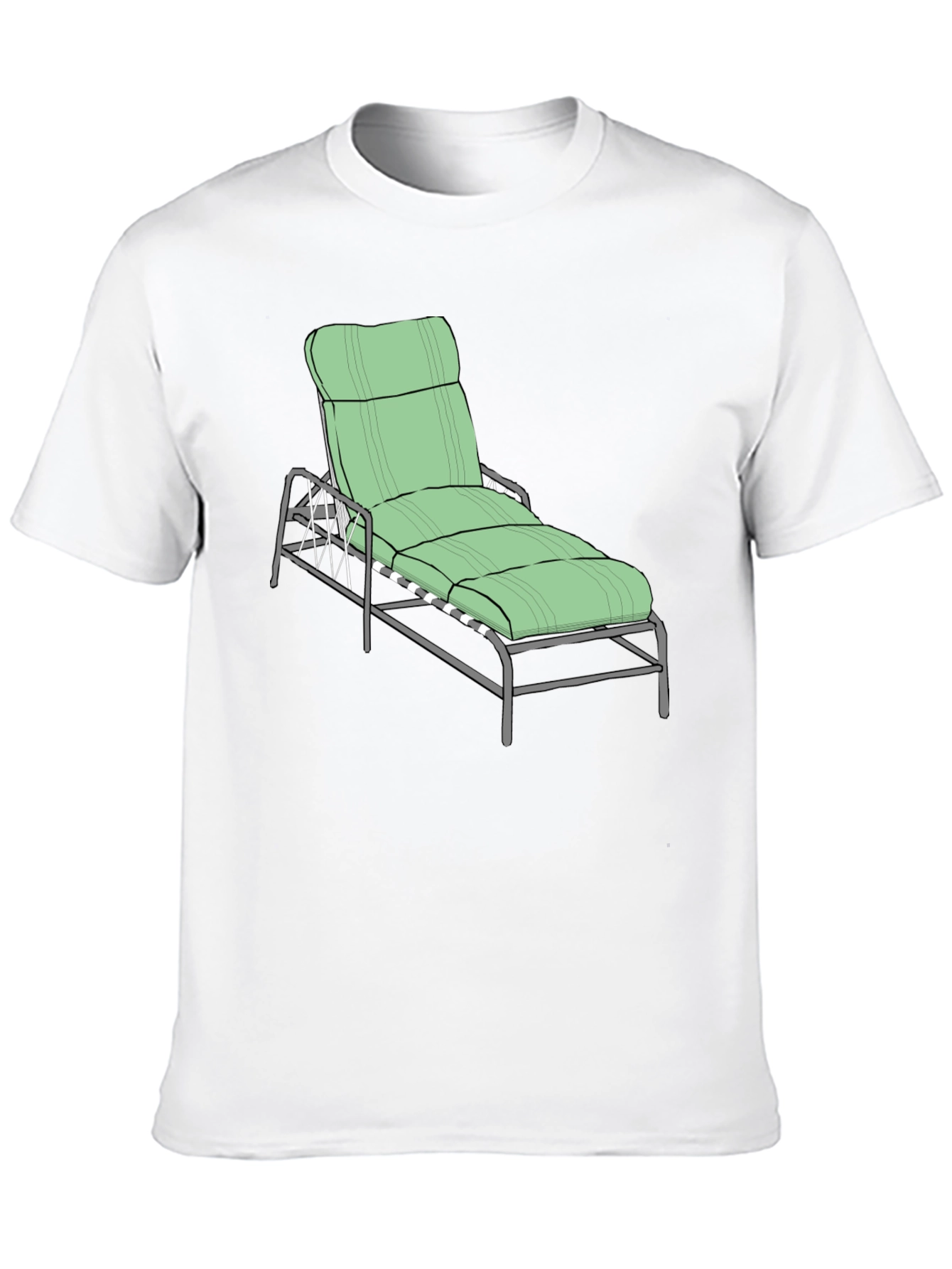 Relaxing Lounger Graphic Tee - Beach Vibes!