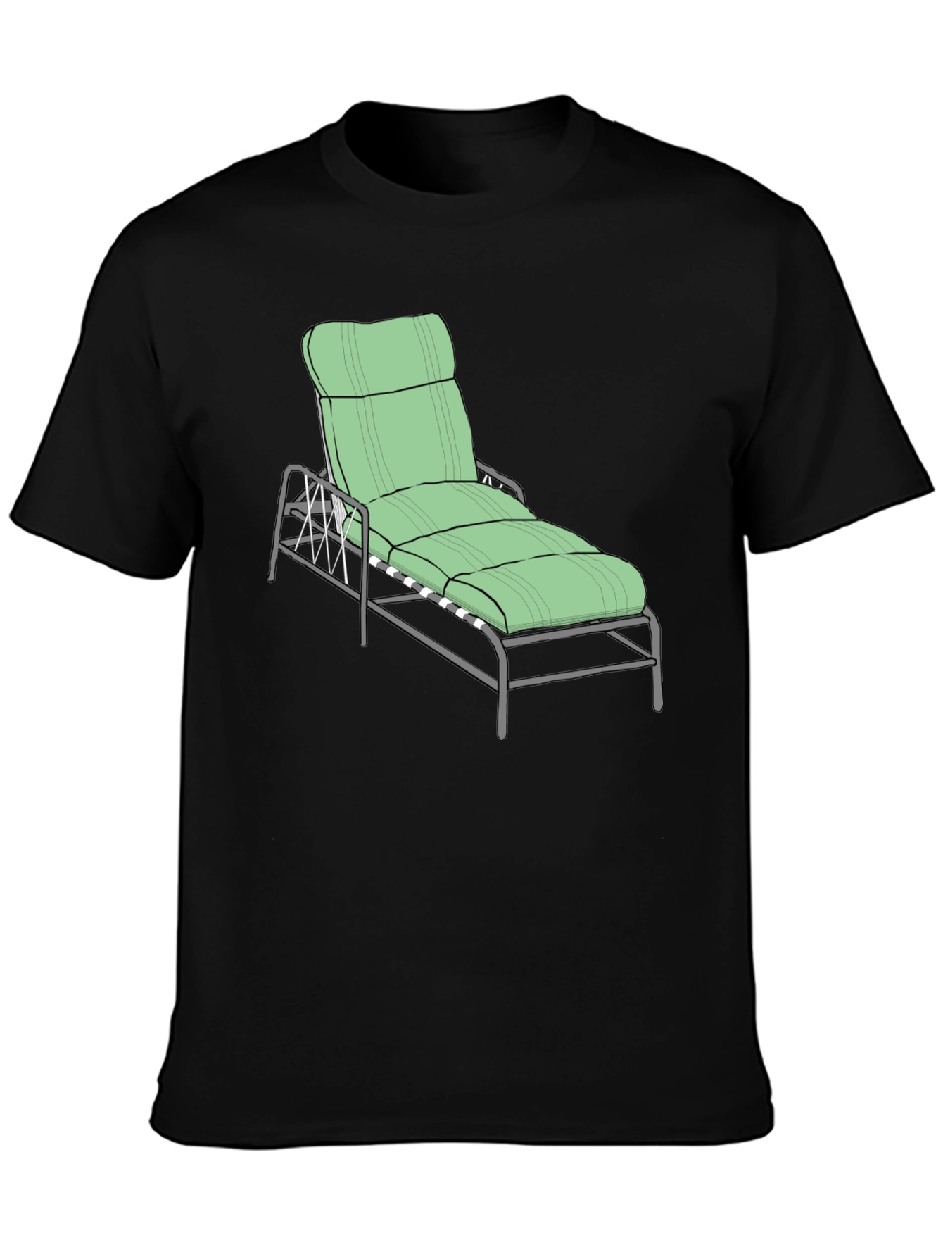 Relaxing Lounger Graphic Tee - Beach Vibes!