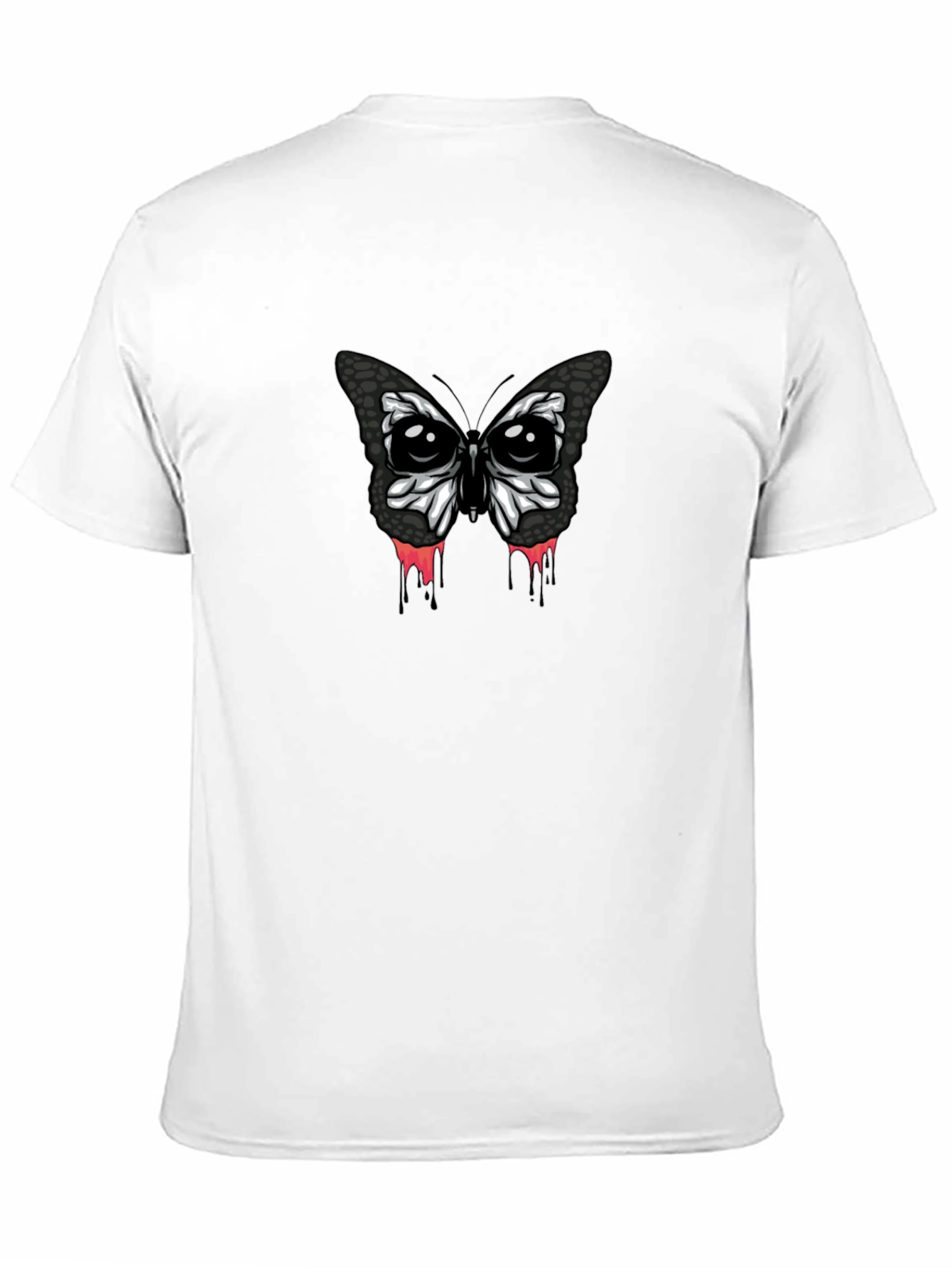Butterfly Graphic T-Shirt - Black