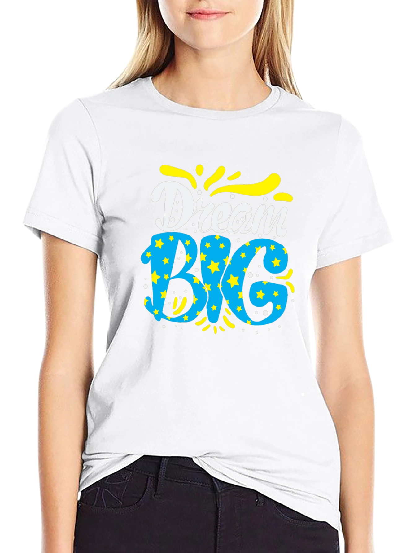 Dream Big Graphic Tee - Mens Black T-Shirt