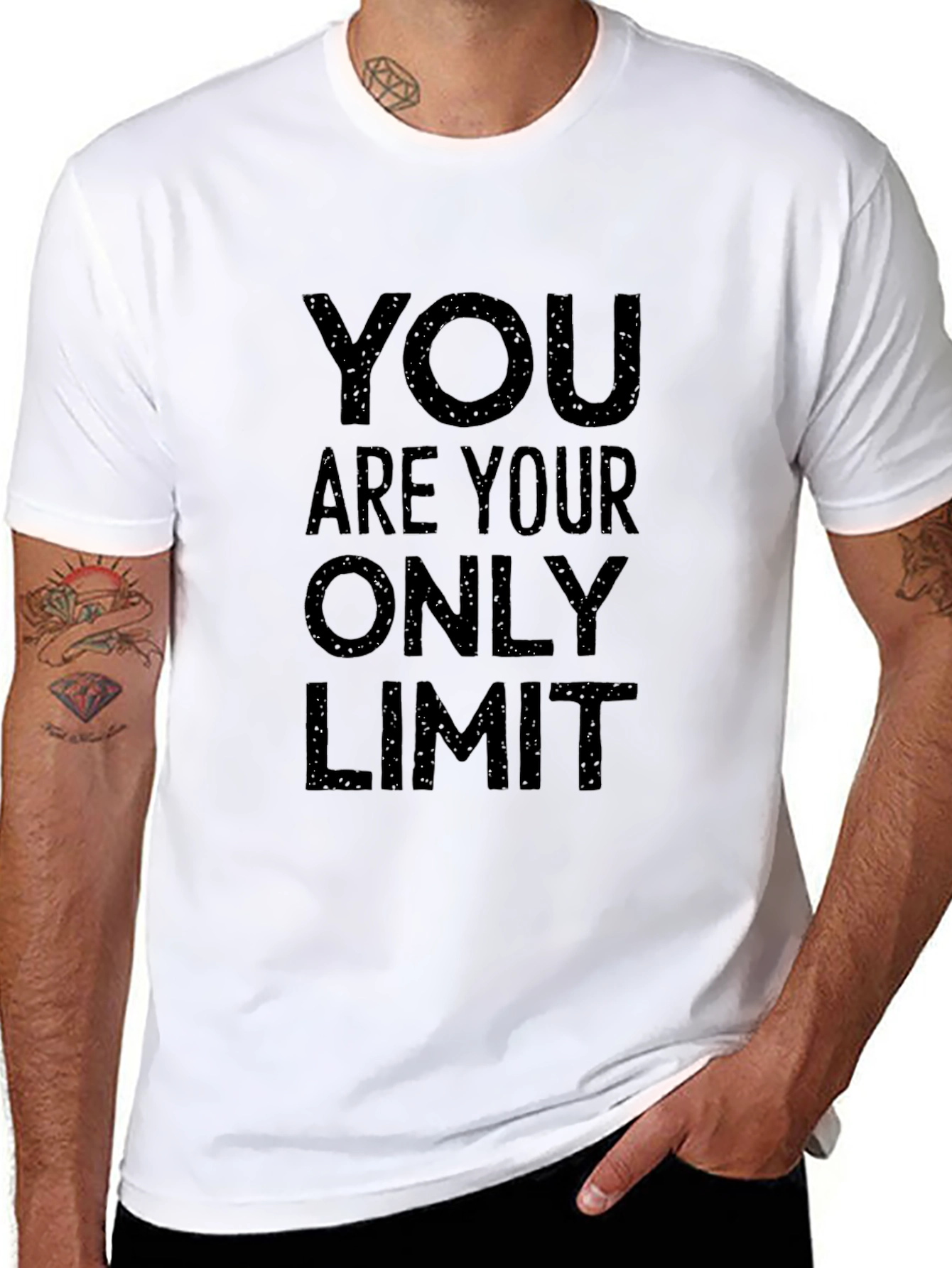 Motivational T-Shirt: You Are Your Only Limit