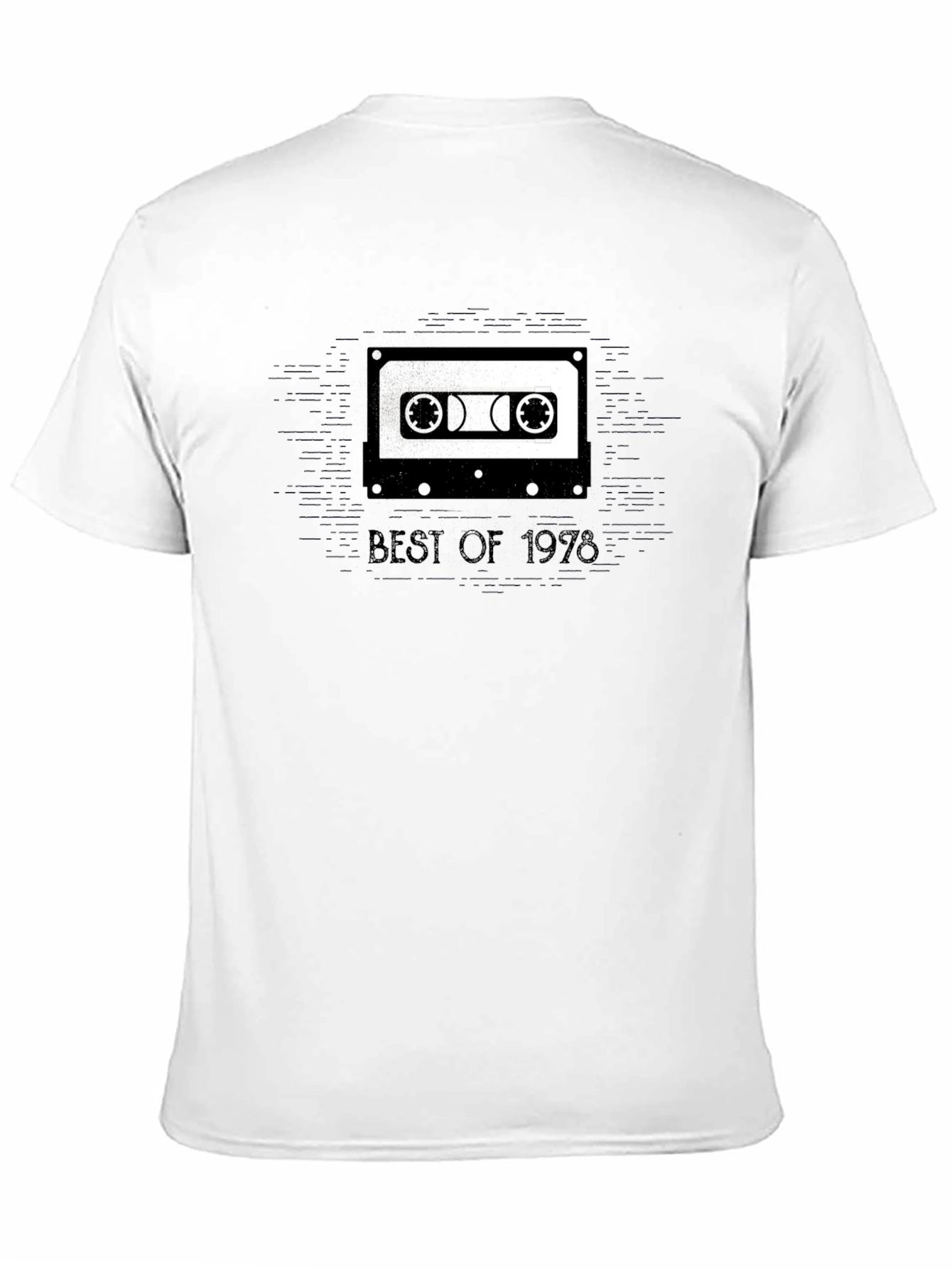 Retro Best of 1976 Cassette Tape Graphic T-Shirt