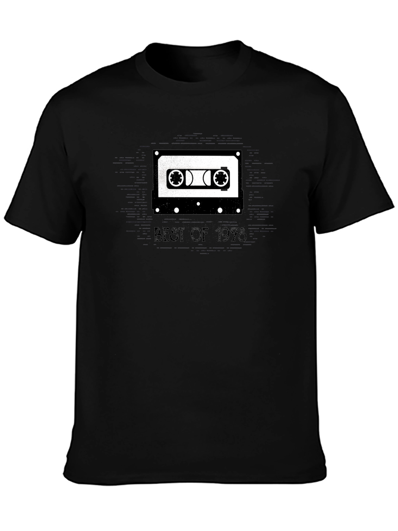 Retro Best of 1976 Cassette Tape Graphic T-Shirt