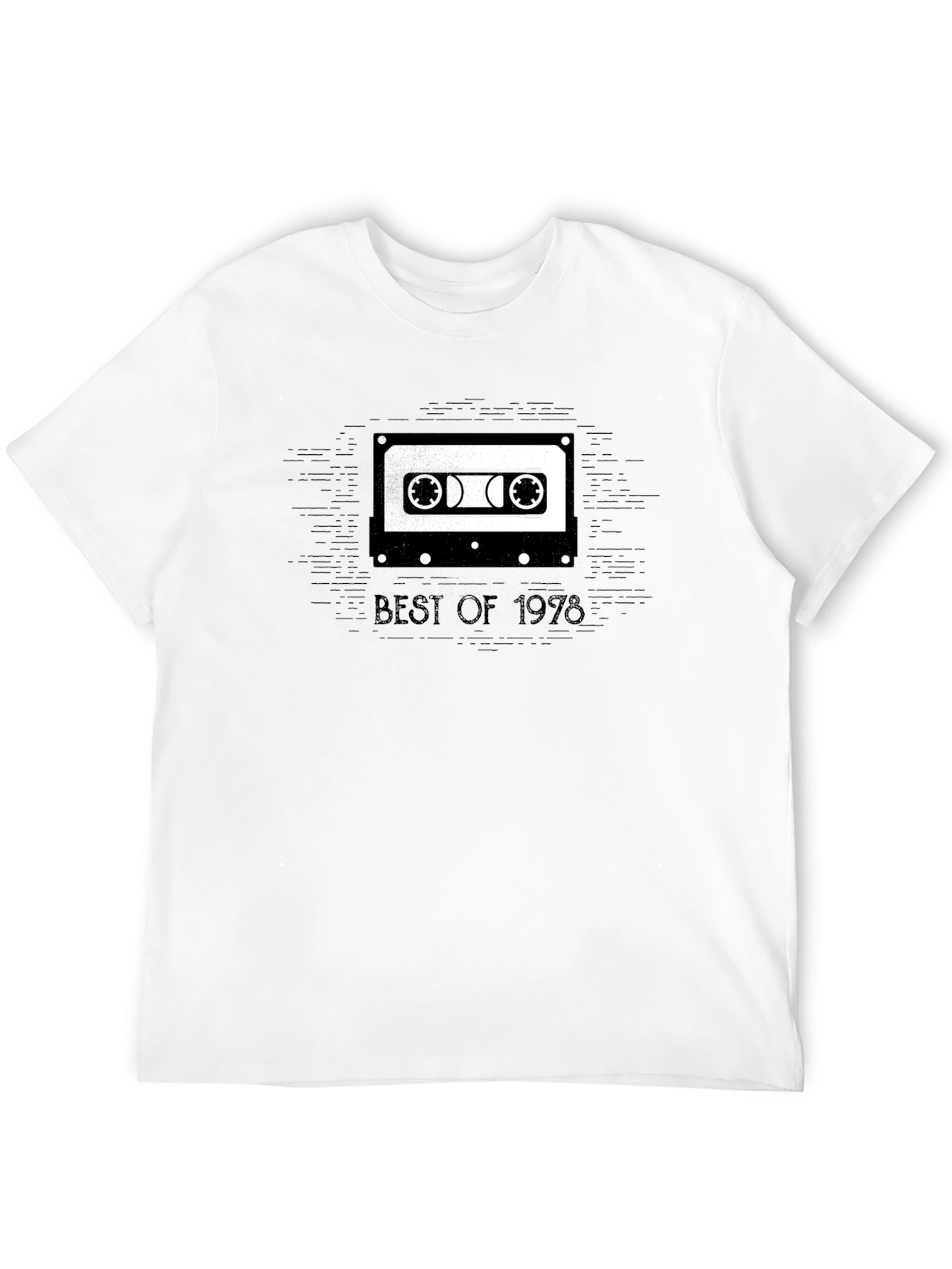Retro Best of 1976 Cassette Tape Graphic T-Shirt