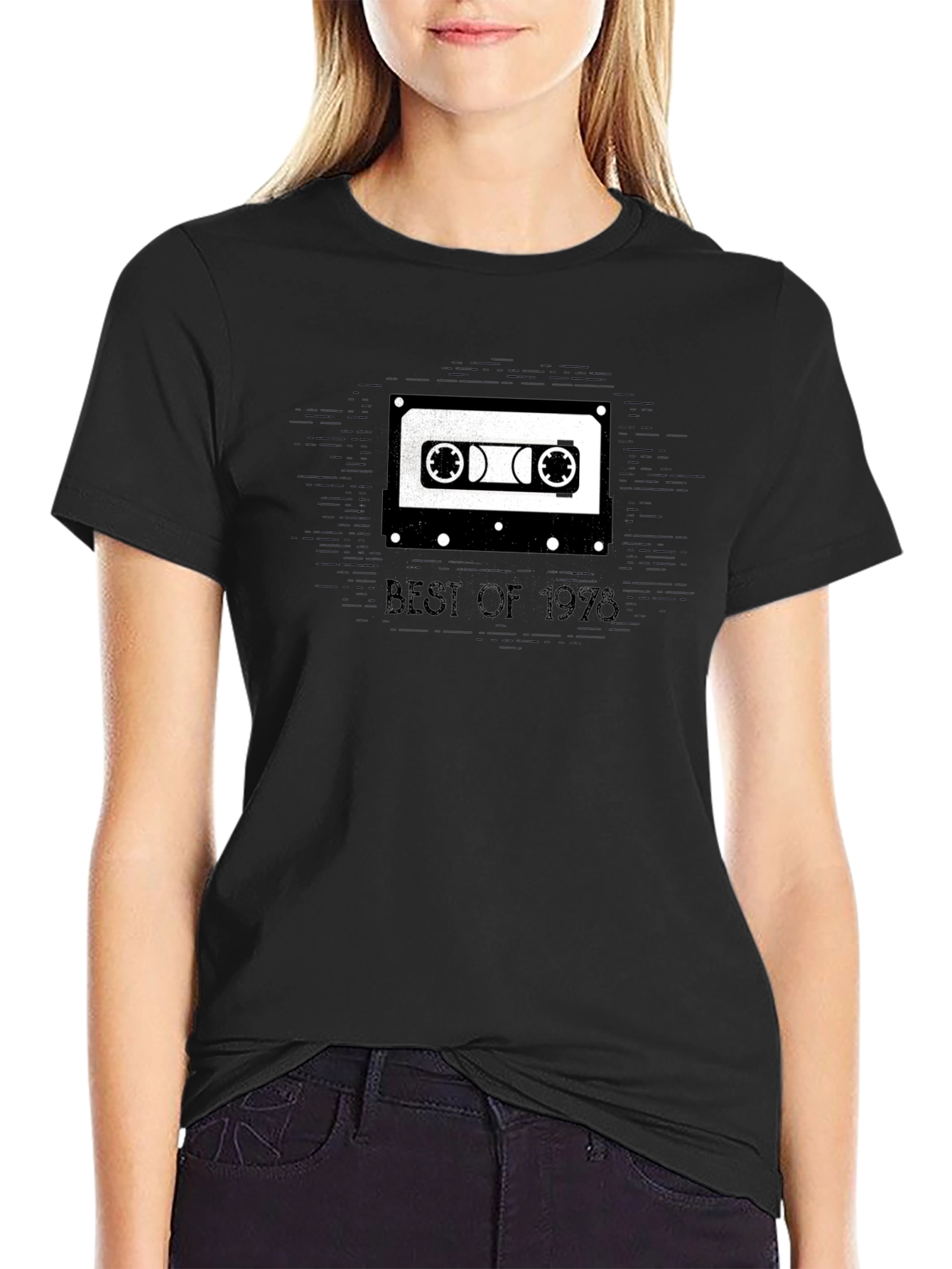 Retro Best of 1976 Cassette Tape Graphic T-Shirt