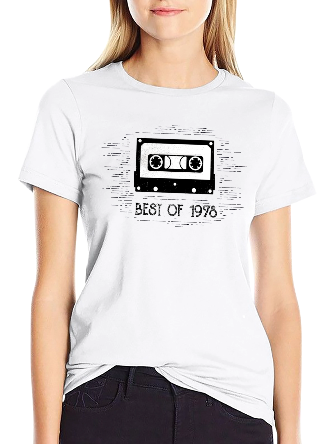 Retro Best of 1976 Cassette Tape Graphic T-Shirt